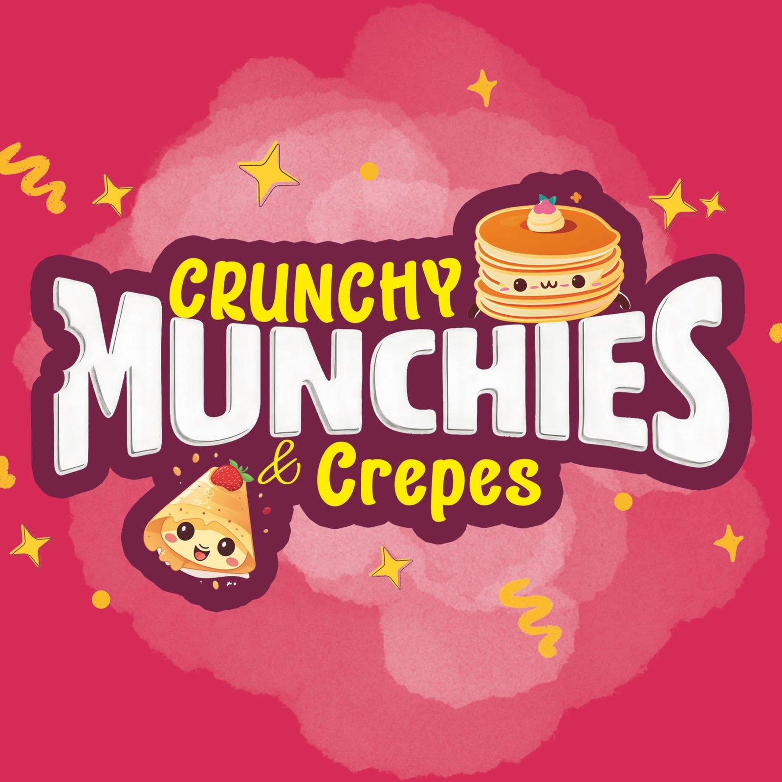 Crunchy Munchies & Crepes logo
